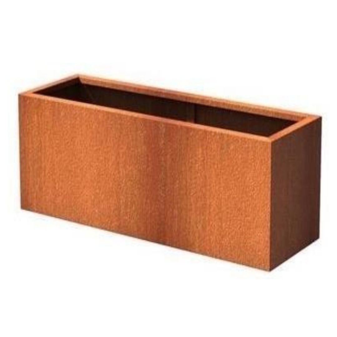 Jardinière en Corten Rectangulaire